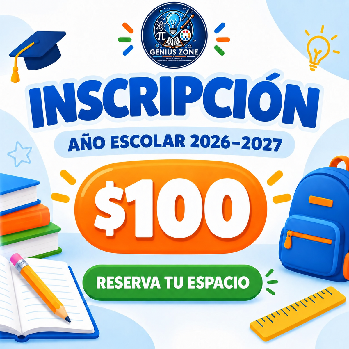 Inscripción Año Escolar 2026-2027