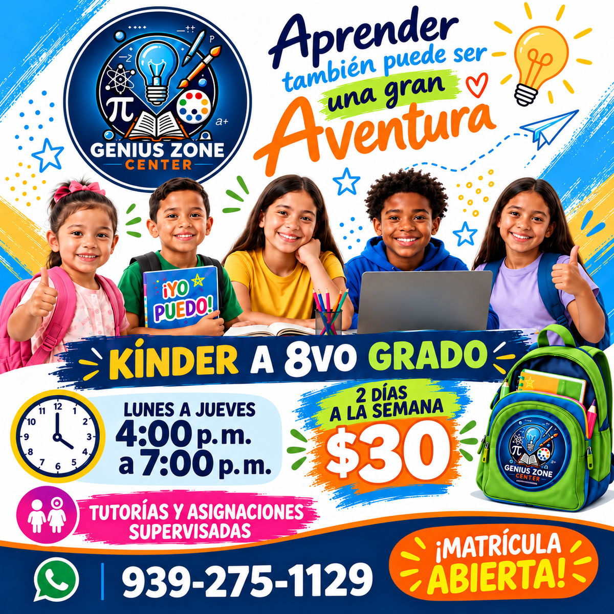Tutorías y Asignaciones Supervisadas (Espacio para 2 días)