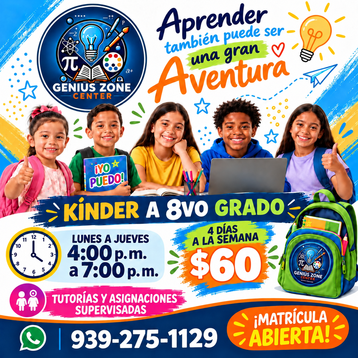Tutorías y Asignaciones Supervisadas (Espacio para 4 días)